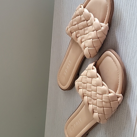 Esprit Woven Slide Sandals - Picture 1 of 5